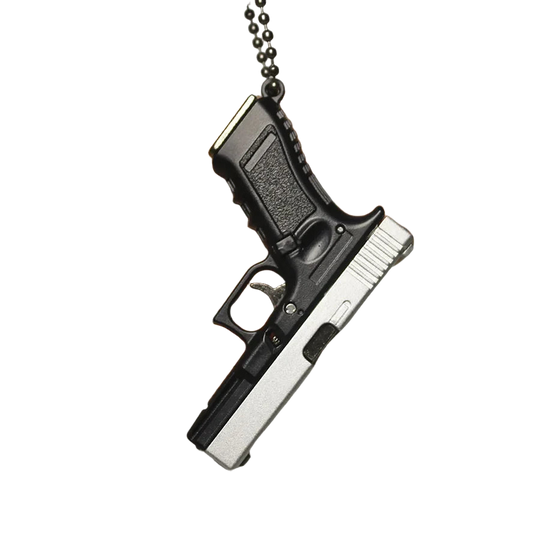 Charm para Bolsos - Llavero Pistola G17 Mini Aleación 1:3 Colección