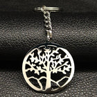 Llavero Árbol de la Vida Plateado