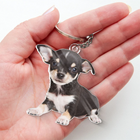 Llavero Personalizado de Perro en Acrílico
