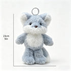 Llaveros Originales para Coche - Kawaii Fox Llavero de Peluche Colgante para Bolso, Decoración de Ma