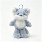 Llaveros Originales para Coche - Kawaii Fox Llavero de Peluche Colgante para Bolso, Decoración de Ma