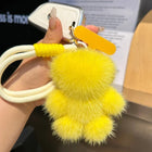 Llaveros Originales para Coche - Osito Peluche Violento Creativo y Premium para Llavero de Mochila