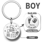 Llaveros Personalizados para Bebé Recién Nacido - Regalo Emotivo para Mamá y Papá