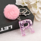 Llavero a crochet paso a paso con pompón glitter y letras doradas – Bag Charm Premium
