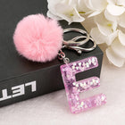 Llavero a crochet paso a paso con pompón glitter y letras doradas – Bag Charm Premium