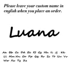 Llaveros Personalizados con Letra - Llavero de Acero Inoxidable Único para Hombre y Mujer, Regalo Pe