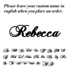Llaveros Personalizados con Letra - Llavero de Acero Inoxidable Único para Hombre y Mujer, Regalo Pe