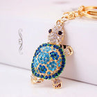 Llavero para Bolso de Tortuga con Pedrería Brillante - Charm Elegante y Resistente