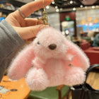 Llavero Coche Conejito de Peluche Suave - Adorable Llavero para Coches Mujer