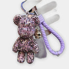 Bag Charm Exclusivo: Llavero Gloomy Bear con Pedrería DIY para Bolsos