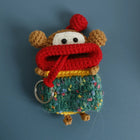 Llavero con Foto Personalizado a Crochet – Muñeco Hecho a Mano con Amor, Regalo Único y Premium