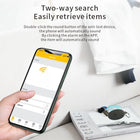 Llavero Localizador GPS Personas Mayores - Mini Rastreador Bluetooth Antipérdida para Alzheimer