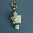 Llavero con foto personalizado - Pez de Oro Tejido a Mano, Llavero Creativo de Ganchillo, Accesorio