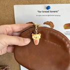 Llavero Personalizado Croissant y Café - Diseño Resina Premium