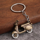 Llavero para Moto que No Raya la Tija - 3D Scooter Clásico, Regalo Unisex Premium