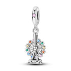 Llaveros Charms de Plata 925: Torre Eiffel, Coliseo, Arco del Triunfo - Luminosos y Elegantes