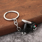 Llavero para Moto que No Raya la Tija - 3D Scooter Clásico, Regalo Unisex Premium