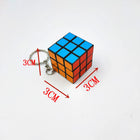 Llaveros Charms Cubo Mágico 3x3cm - Original y Divertido Llavero para Bolso, Regalo Premium