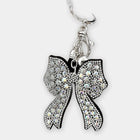 Bag Charm Elegante de Cristal y Borla para Mujer - Llavero Premium para Bolso