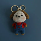 Llaveros Personalizados - Conejito Crochet Hecho a Mano, Llavero Premium para Bolso