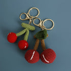 Llavero con Foto Personalizado - Diseño Fruta Creativa Limón Cereza Colgante para Bolso