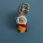 Llavero Capibara Peluche Tejido a Crochet - Regalo Premium Hecho a Mano