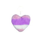 Llavero con Foto Personalizado - Corazón de Pompón Suave para Llavero, Mochila y Bolso - Regalo Únic