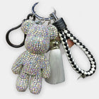 Bag Charm Exclusivo: Llavero Gloomy Bear con Pedrería DIY para Bolsos