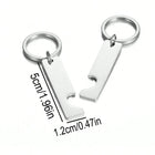 Llavero con Foto Personalizado - Regalo Único para Parejas, Metal Premium con Nombre Grabado