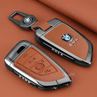Llavero BMW M Premium de Aleación y Cuero - Protector Elegante para Llave de Coche