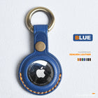 Llavero para Airtag de Cuero Premium - Funda Protectora para Niños, Mascotas, Equipaje, Mochila y Ll