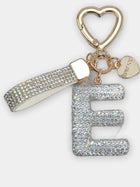 Bag Charm Llavero Elegante con Inicial Diamante - Regalo Premium para Bolso