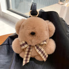 Llaveros Originales para Coche - Osito Peluche Suave y Elegante para Mujer