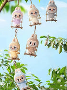 Labubu Llavero Precio | POP MART The Monsters Wood Workshop Colgante Sorpresa Original