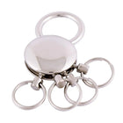 Llavero Hombre Premium: Clip de Cintura con 4 Anillos y Cadena Desmontable - Elegante y Funcional