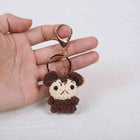 Llavero Personalizado Mini Animal Crochet - Oveja Vaca Muñeco Amigurumi Premium