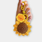 Bag Charm Girasol Kawaii - Llavero Premium para Graduación y Fiestas