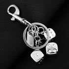 Llaveros Originales para Coche - Dado de la Suerte Premium Metal Charm