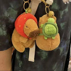 Llaveros de Capibara Peluche Suave y Exclusivo para Coche - Original y Tierno