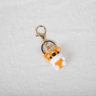 Llavero Personalizado Perro Salchicha Tejido a Mano - Regalo Original y Premium