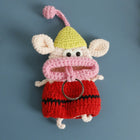 Llavero con Foto Personalizado a Crochet – Muñeco Hecho a Mano con Amor, Regalo Único y Premium