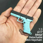 Llavero Metal Premium 1:3 Mini Táctico - Private Key para Moteros, Regalo Hombre