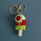 Llavero personalizado de crochet - Mini helado artesanal único