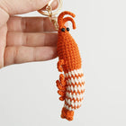 Llaveros Personalizados de Animales Marinos - Llavero Crochet Hecho a Mano - Pez Tropical y Tiburón