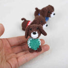 Llavero Personalizado Perro Salchicha Tejido a Mano - Regalo Original y Premium