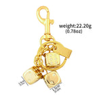 Llaveros Originales para Coche - Dado de la Suerte Premium Metal Charm