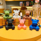 Llavero con Foto Personalizado - Bamboo Bear Diseño Premium para Hombre y Mujer