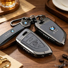 Llavero BMW M Premium de Aleación y Cuero - Protector Elegante para Llave de Coche