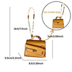 Bag Charm Premium: Llavero Charm para Bolsos con Cierre Metálico Giratorio - Elegante y Funcional