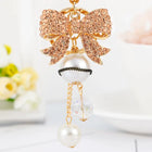Llavero para Moteros Premium - Easya 2024 Mariposa Lazo Glitter Lujo Accesorio Moto